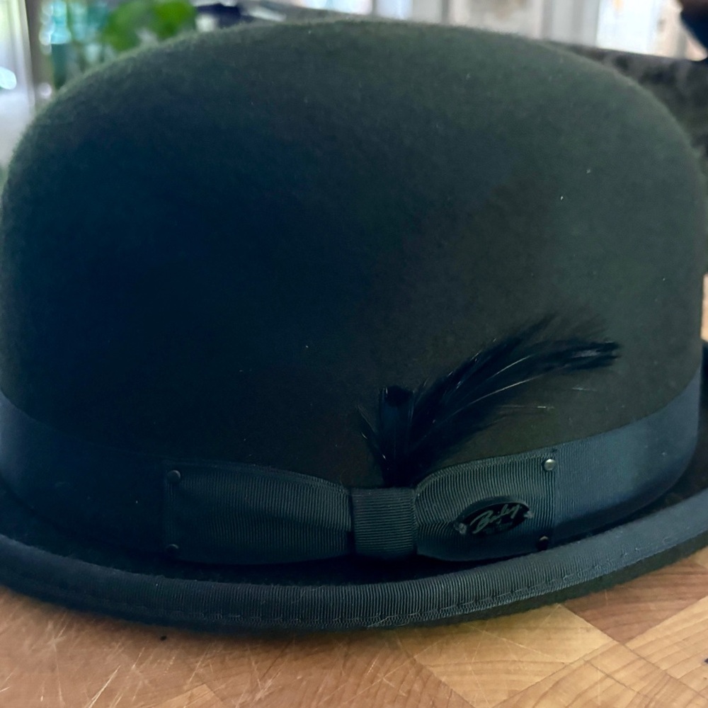 Bailey Harker Derby Hat 7 5/8.